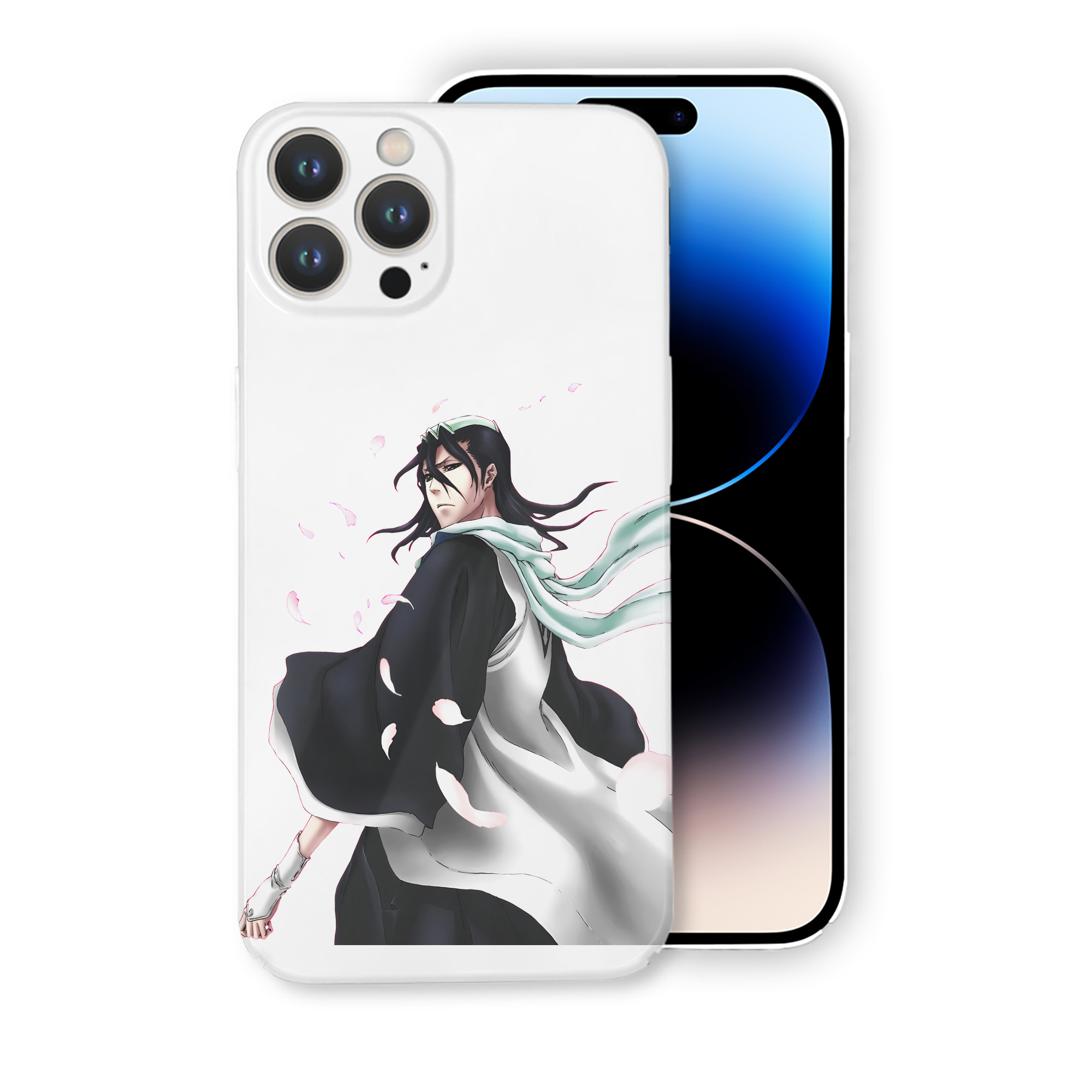（画像用） ブリーチ くちき びゃくや BLEACH Kuchiki Byakuya 【iPhone 14シリーズ対応】ハードケース
